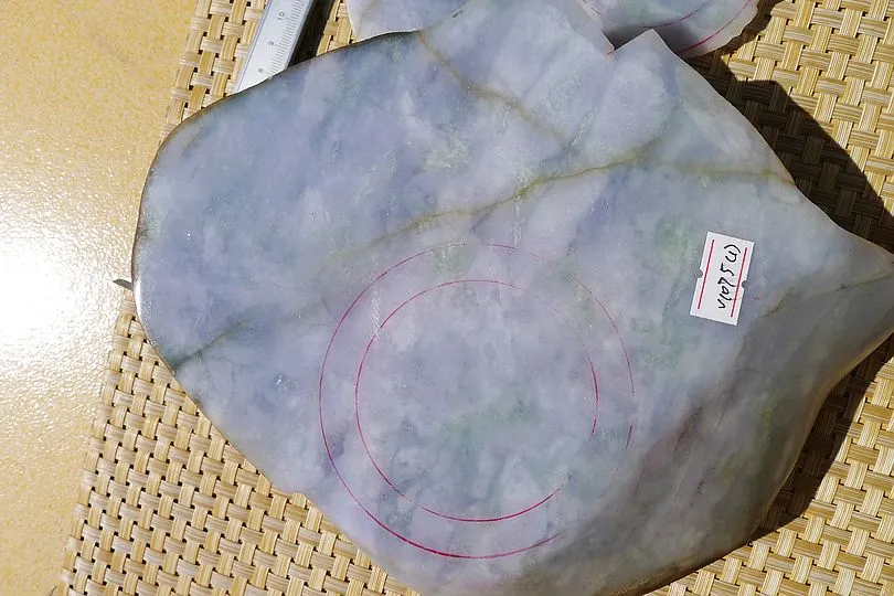 Natural Jade Rough Jadeite Raw 4.265kg