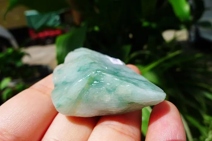 Natural Jade Rough Jadeite Raw (50g,5.8X3.8X2cm)