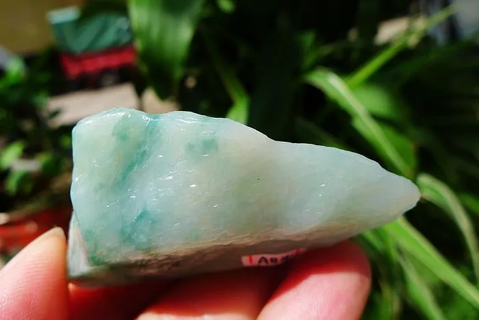 Natural Jade Rough Jadeite Raw (50g,5.8X3.8X2cm)