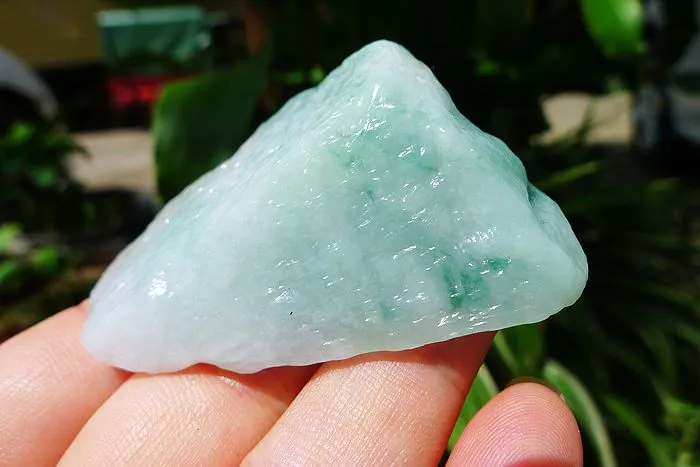 Natural Jade Rough Jadeite Raw (50g,5.8X3.8X2cm)