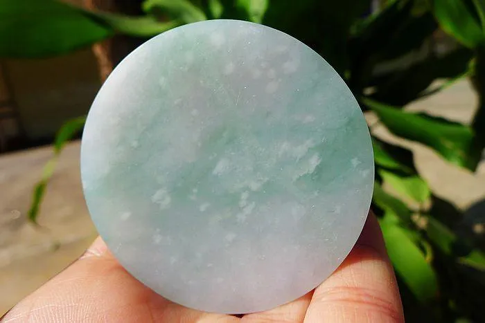 Natural Jade Rough Jadeite Raw (57g,5.4X0.7cm)