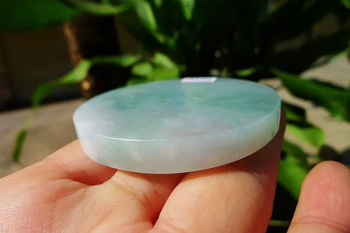 Natural Jade Rough Jadeite Raw (57g,5.4X0.7cm)