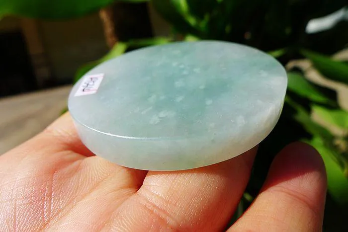 Natural Jade Rough Jadeite Raw (57g,5.4X0.7cm)