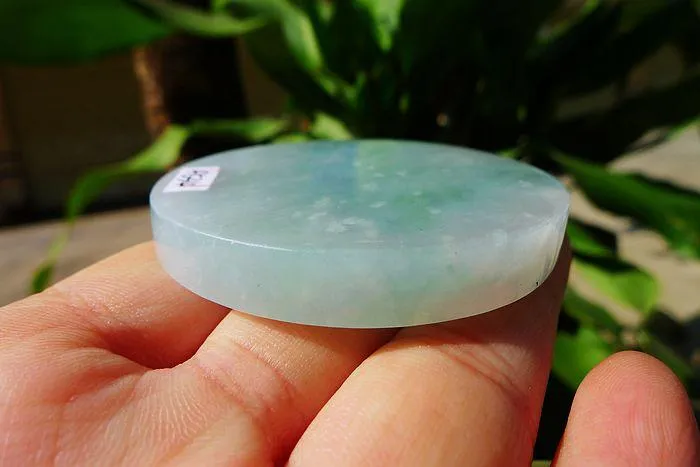 Natural Jade Rough Jadeite Raw (57g,5.4X0.7cm)