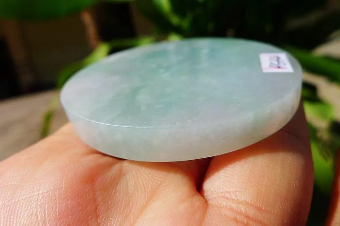 Natural Jade Rough Jadeite Raw (57g,5.4X0.7cm)