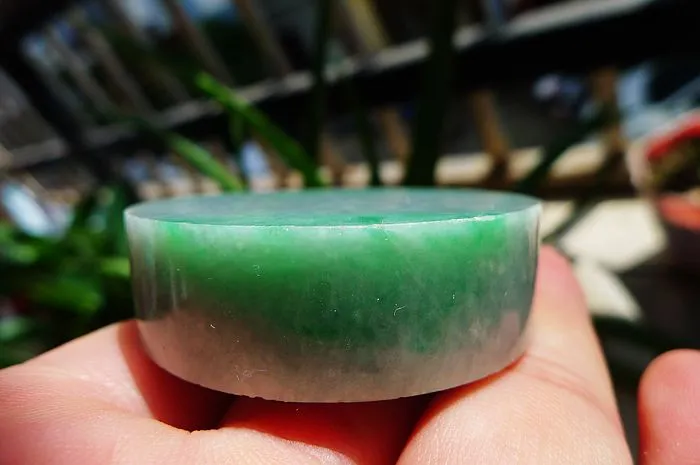 Natural Jade Rough Jadeite Raw (67g,4.4X1.35cm)