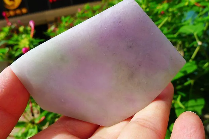 Natural Jade Rough Jadeite Raw (78g,7.25X5.4X0.75cm)