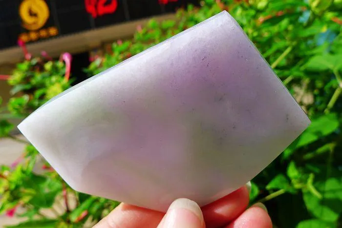 Natural Jade Rough Jadeite Raw (78g,7.25X5.4X0.75cm)