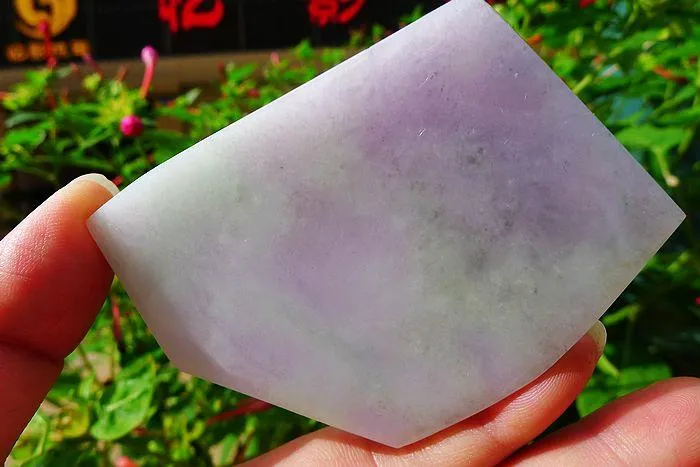 Natural Jade Rough Jadeite Raw (78g,7.25X5.4X0.75cm)