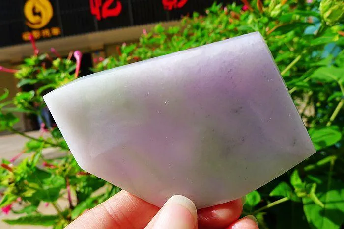 Natural Jade Rough Jadeite Raw (78g,7.25X5.4X0.75cm)