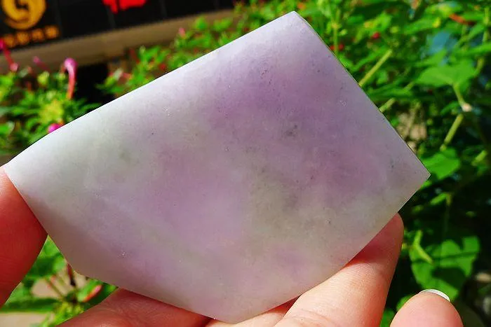 Natural Jade Rough Jadeite Raw (78g,7.25X5.4X0.75cm)