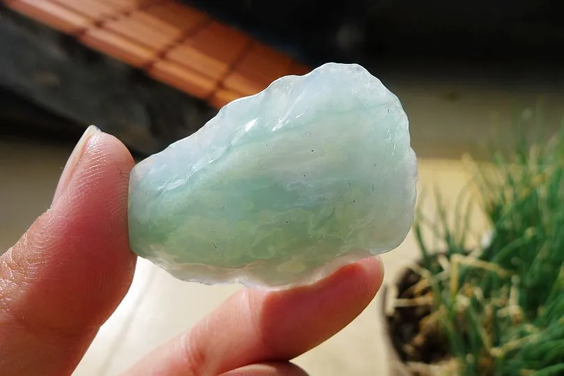 Natural Jade Rough Jadeite Raw SS-67g