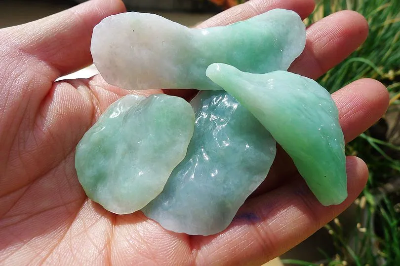 Natural Jade Rough Jadeite Raw SS-67g