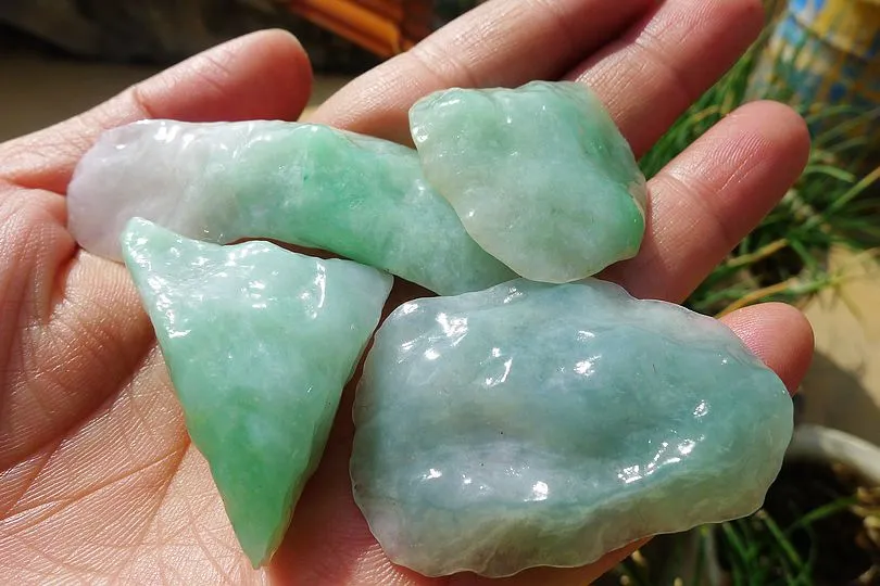 Natural Jade Rough Jadeite Raw SS-67g