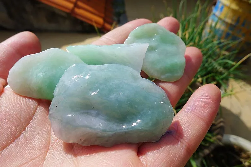 Natural Jade Rough Jadeite Raw SS-67g