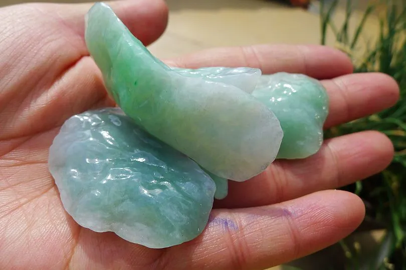 Natural Jade Rough Jadeite Raw SS-67g