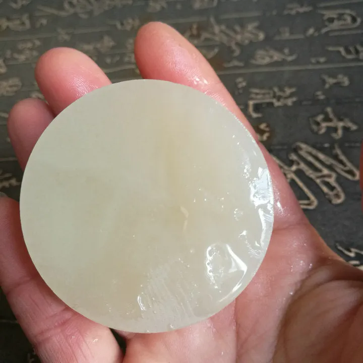 Natural Kunlun Jade Rough Nephrite Raw (100g, 5.4X1.8X1.2cm)