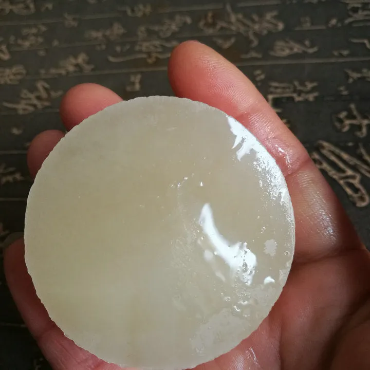 Natural Kunlun Jade Rough Nephrite Raw (100g, 5.4X1.8X1.2cm)