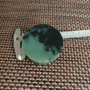 Natural Kunlun Jade Rough Nephrite Raw (120g, 5.3X1.8cm)