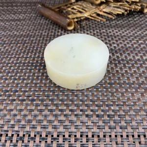 Natural Kunlun Jade Rough Nephrite Raw (131g,5.6X1.7cm)