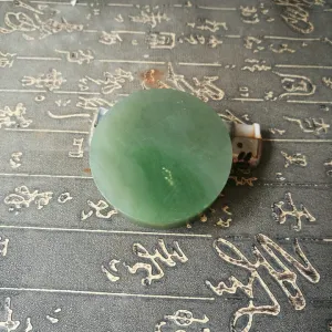 Natural Kunlun Jade Rough Nephrite Raw (162g, 5.8X2cm)