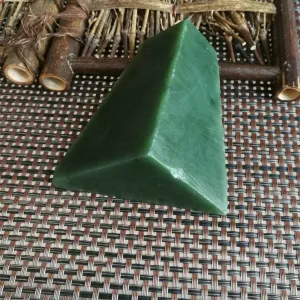 Natural Kunlun Jade Rough Nephrite Raw (262g, 8X5X2.5cm)