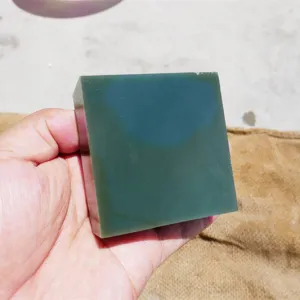 Natural Kunlun Jade Rough Nephrite Raw (344g, 6.8X6.5X1.8cm)