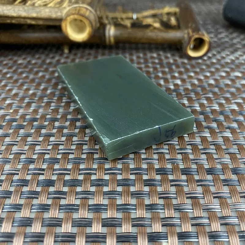 Natural Kunlun Jade Rough Nephrite Raw (43g,5.8X3.3cm)