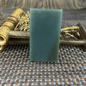 Natural Kunlun Jade Rough Nephrite Raw (43g,5.8X3.3cm)