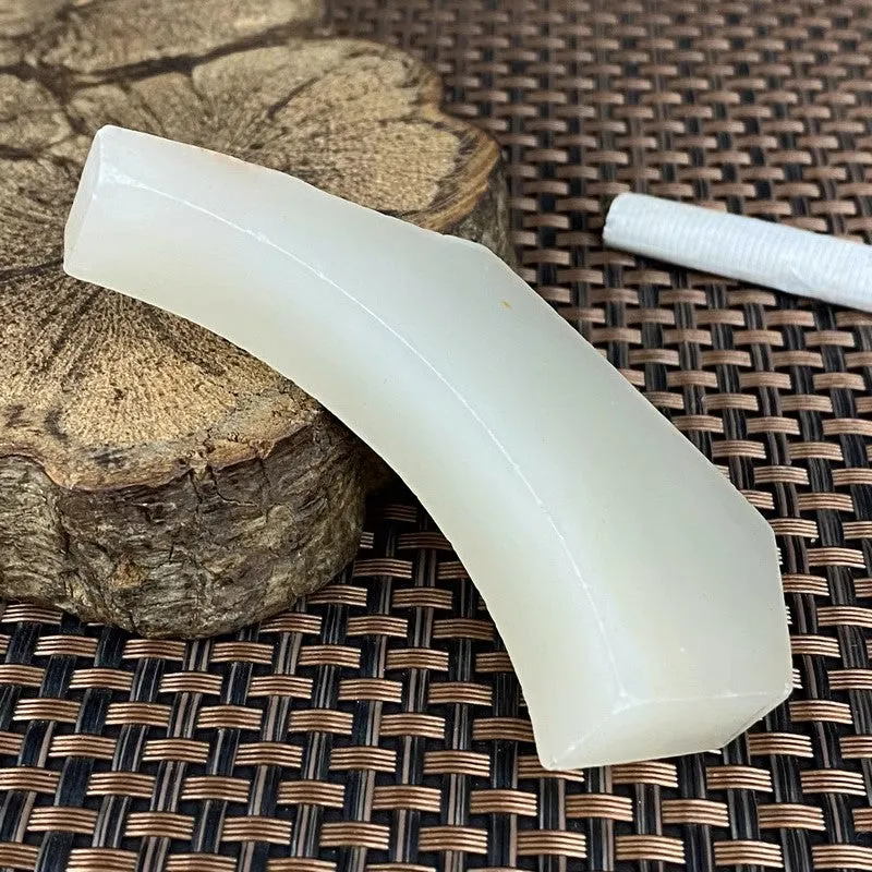 Natural Kunlun Jade Rough Nephrite Raw (54g,7.7X3.4X1.3cm)