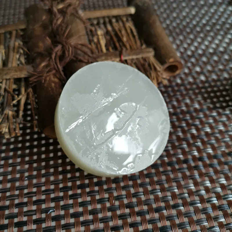 Natural Kunlun Jade Rough Nephrite Raw (89g, 5.2X1.3cm)