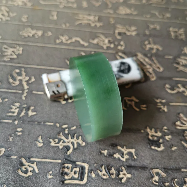 Natural Siberian Jade Rough Nephrite Raw (134g, 5.7X5.7X1.9cm)