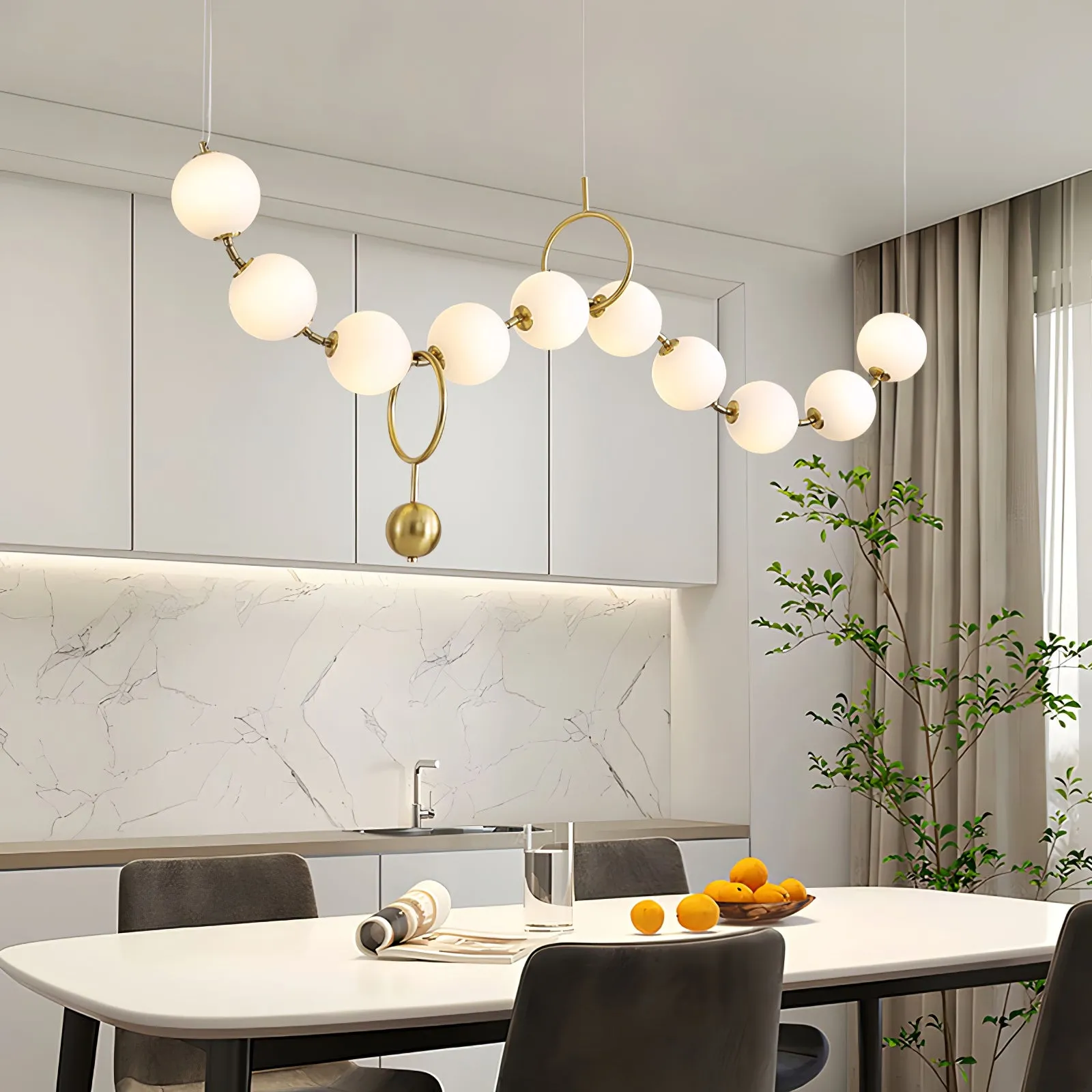 Necklace LED Pendant Lamp