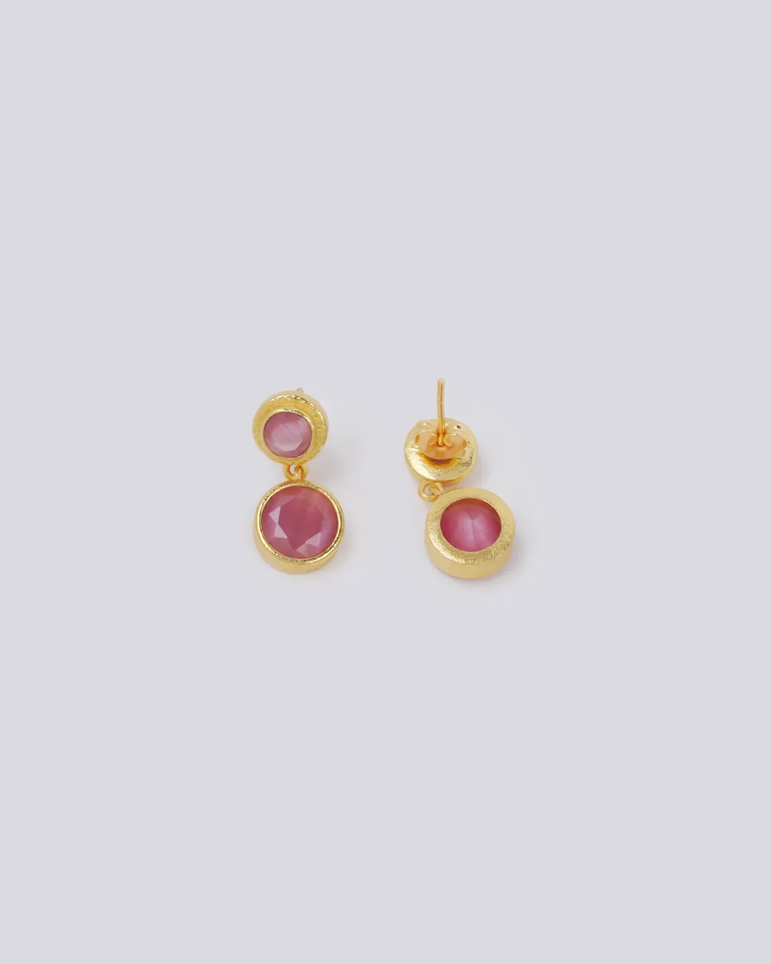 Pink Bubble Earrings