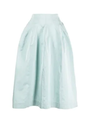 Pleated Skirt Aquamarine