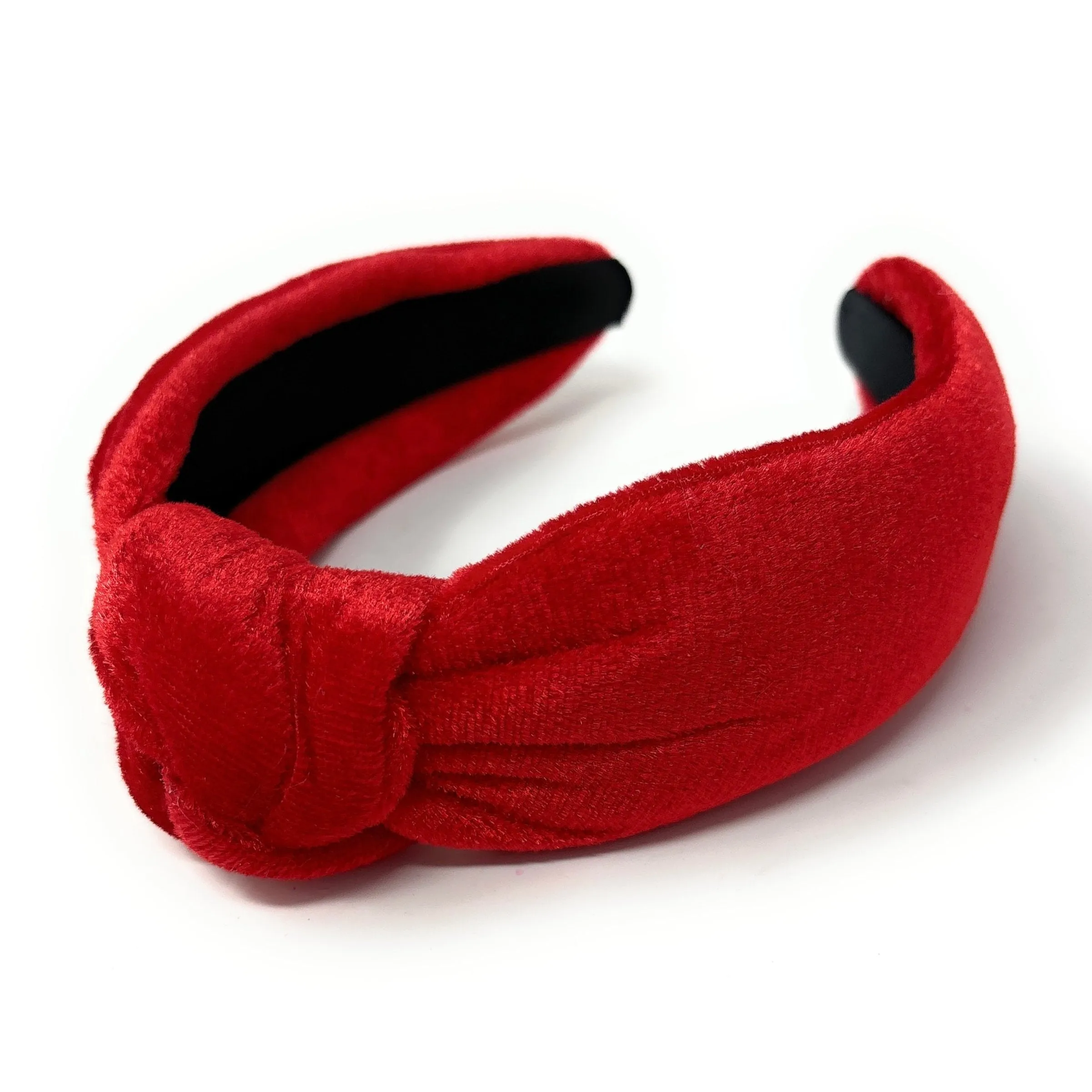 Red Velvet Knot Headband