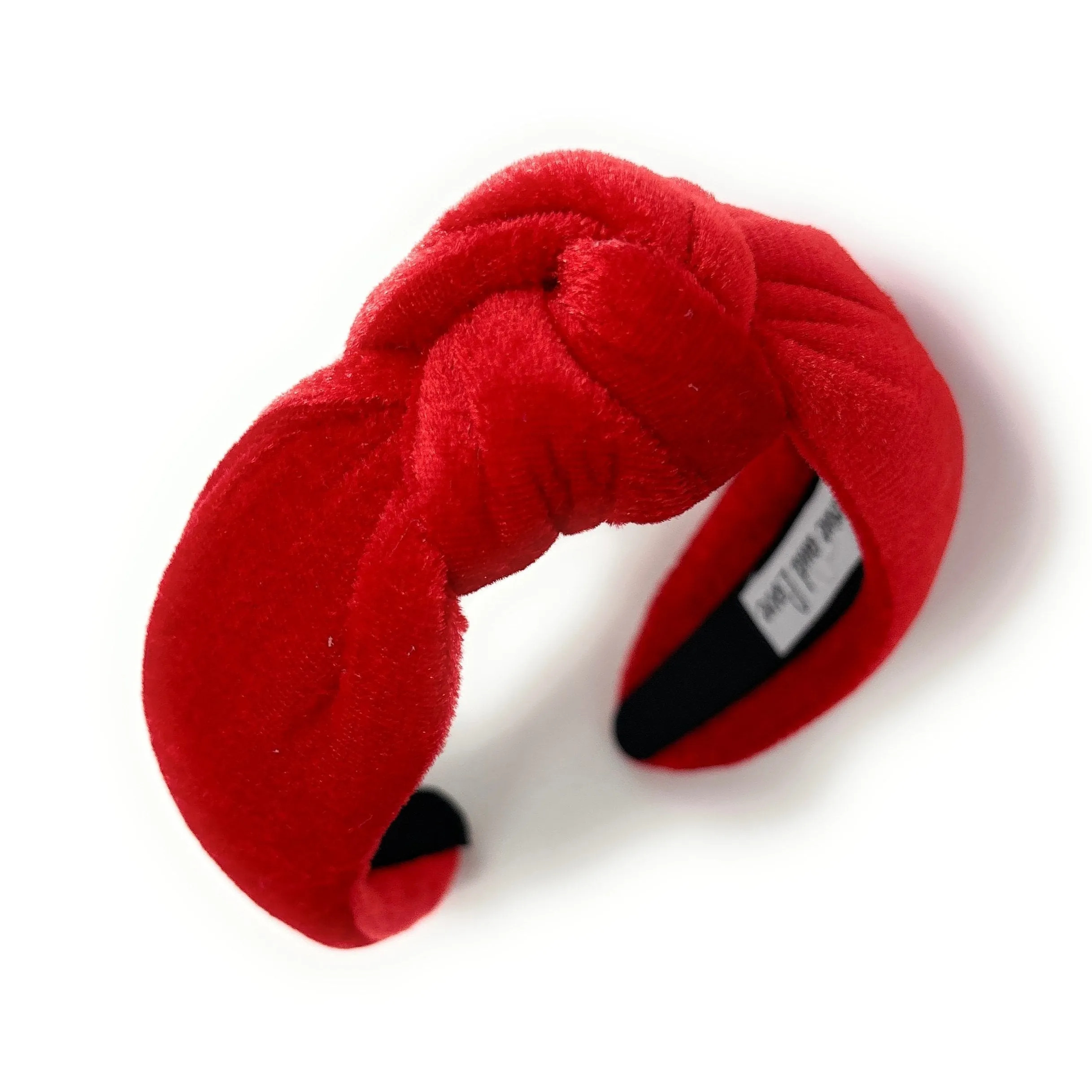 Red Velvet Knot Headband