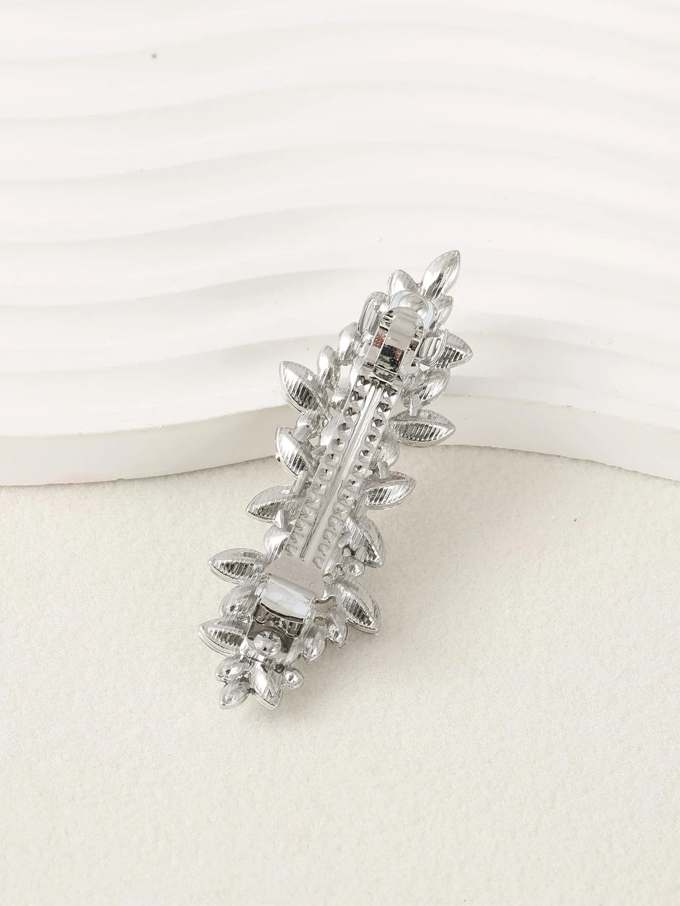 Rhinestone Decor French Clip for Women Barrette Styling Hair Accessories