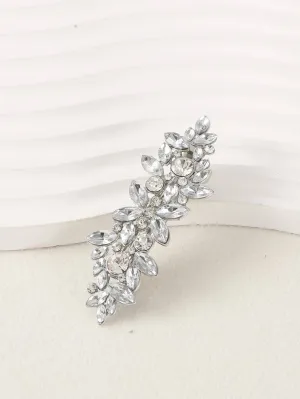 Rhinestone Decor French Clip for Women Barrette Styling Hair Accessories