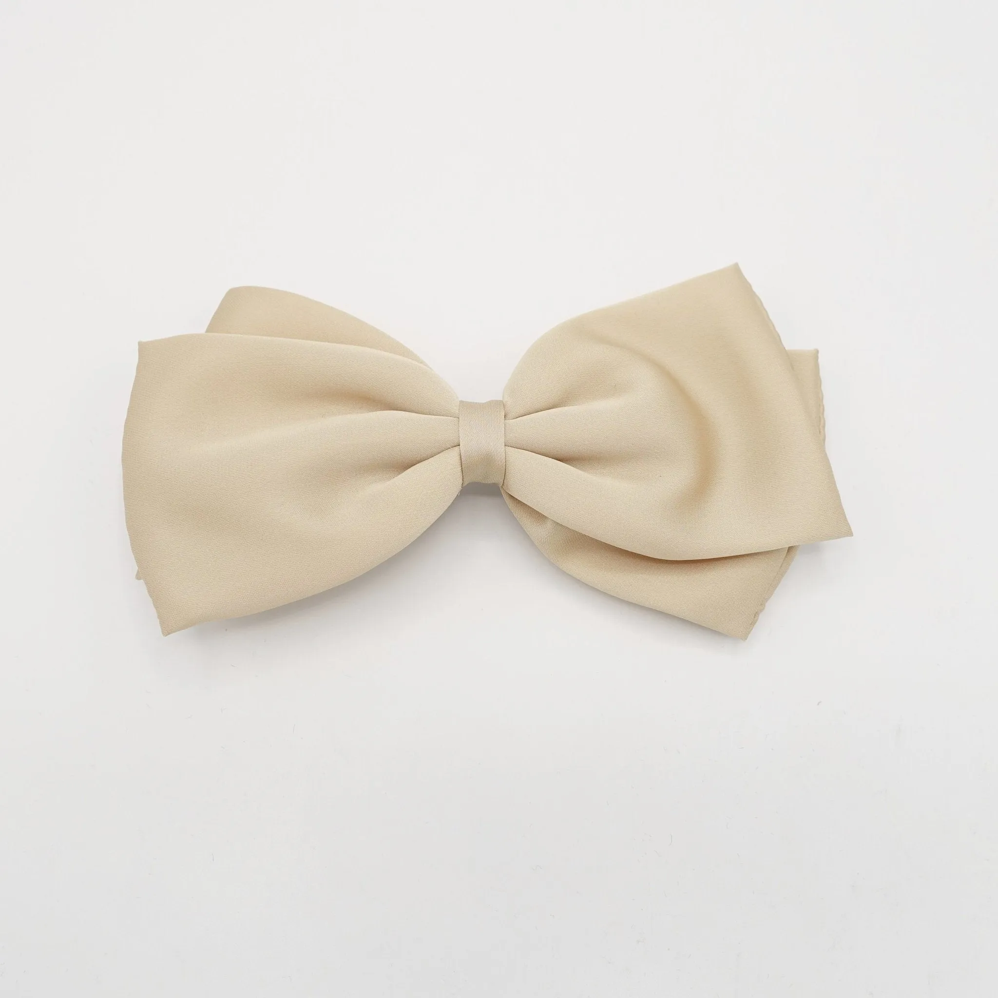 satin padded hair bow