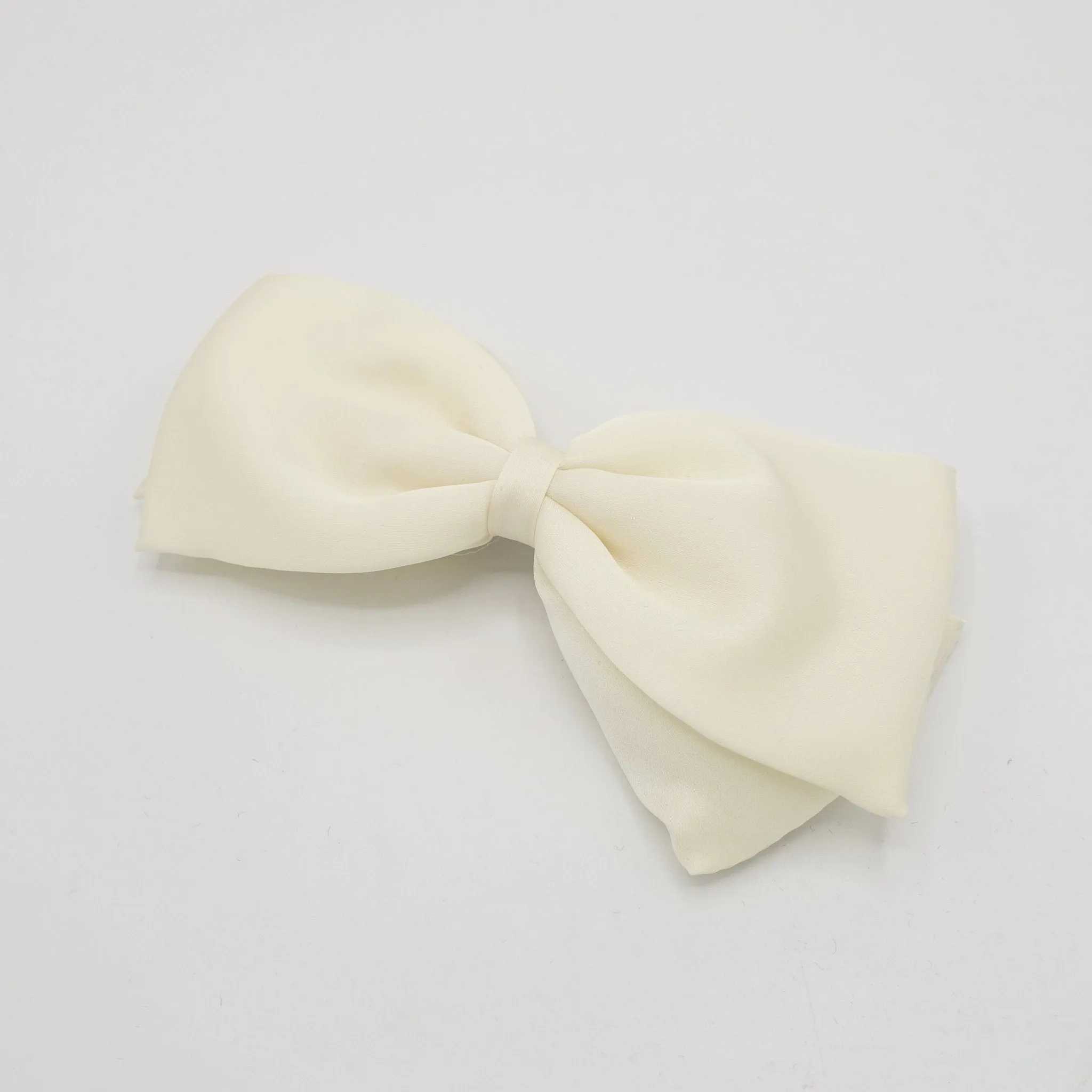 satin padded hair bow