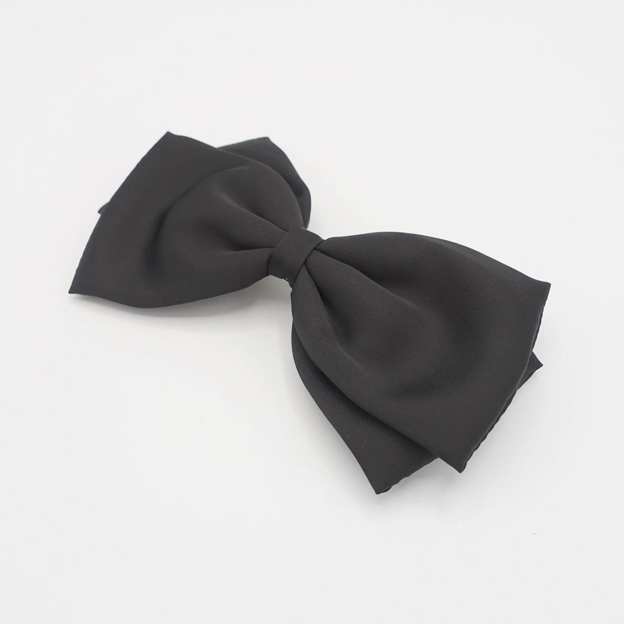 satin padded hair bow