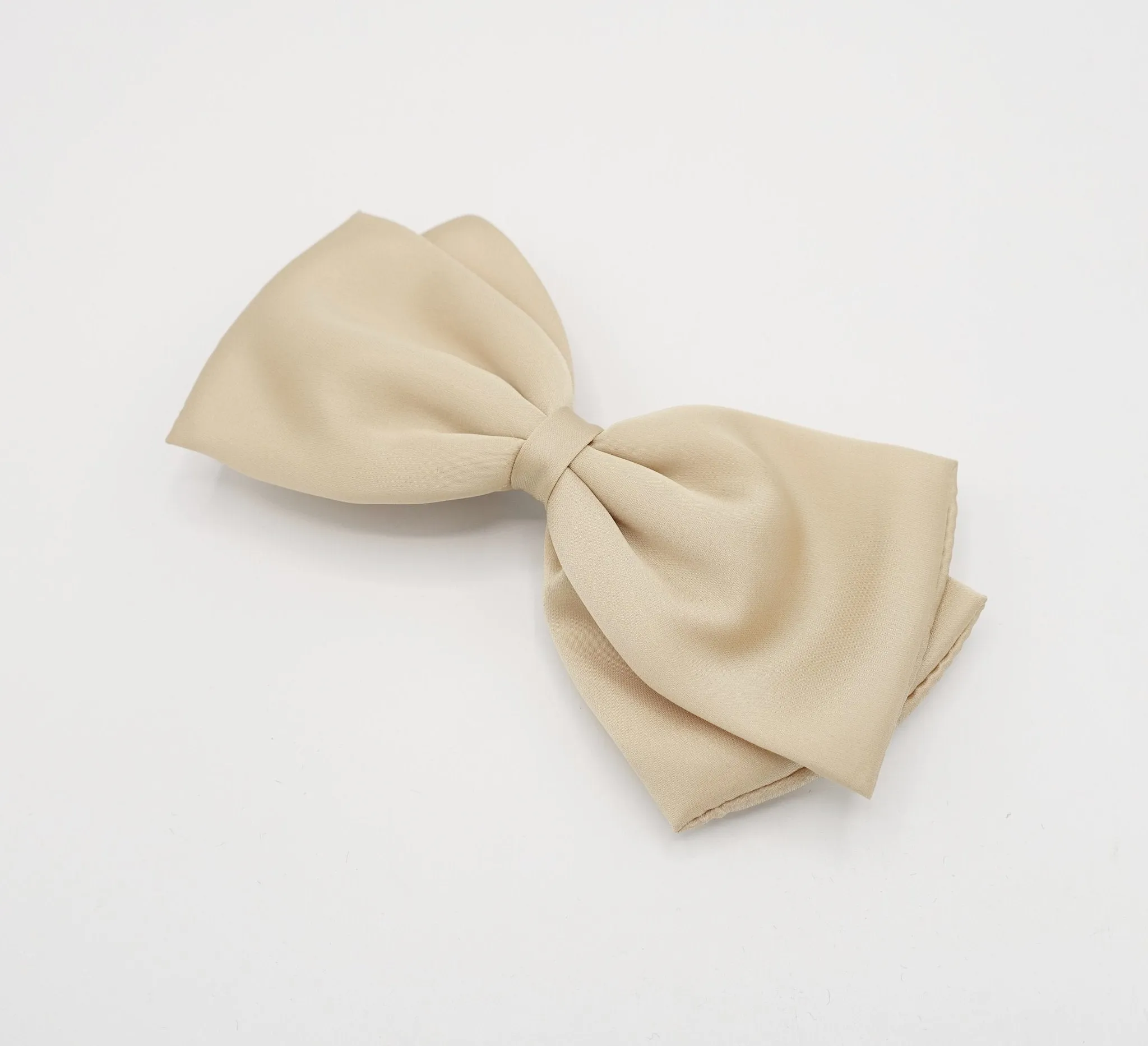 satin padded hair bow