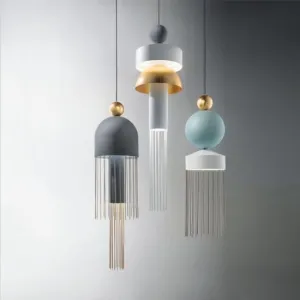 Sigrida Modern Scandinavian Geometric Shades Pendant Light