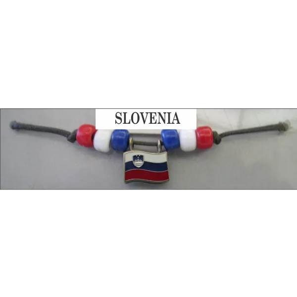 Slovenia Fan Choker Necklace