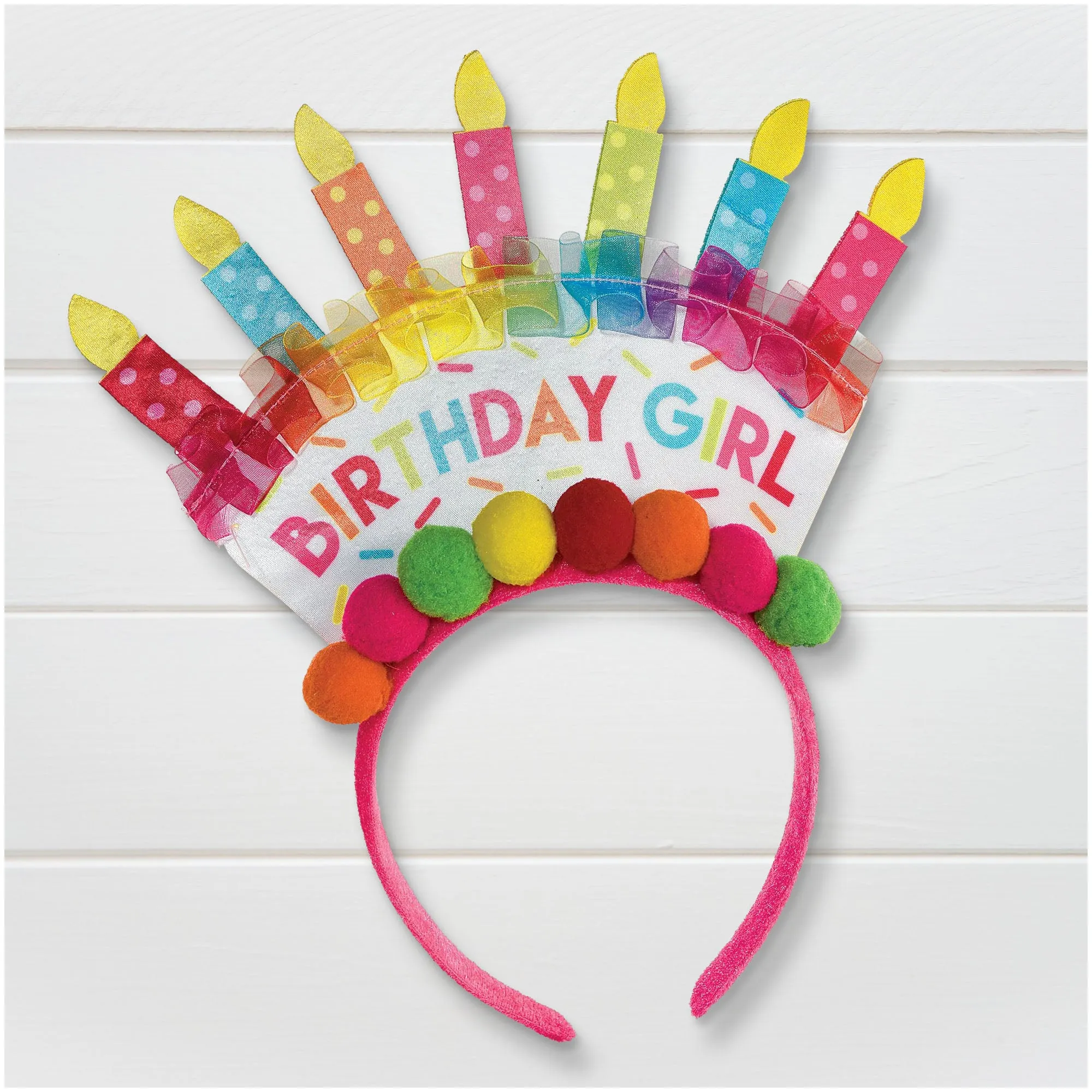 Sprinkles "Birthday Girl" Cake Headband Birthday Party Accessory