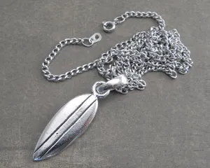 Surfboard Pendant on Necklace you choose