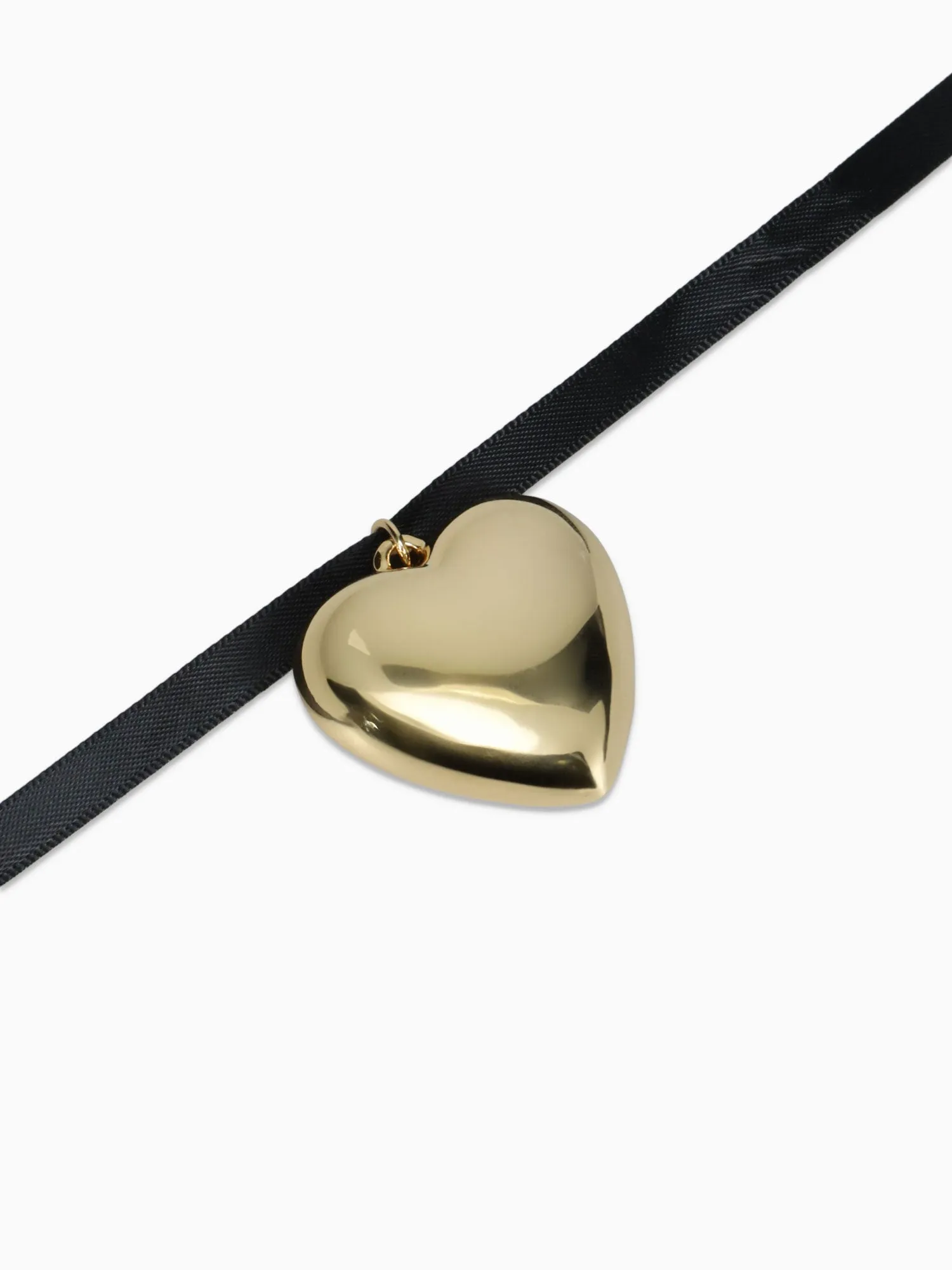 The Holy Heart Choker Gold