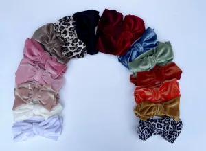 Velvet Bow Headwrap